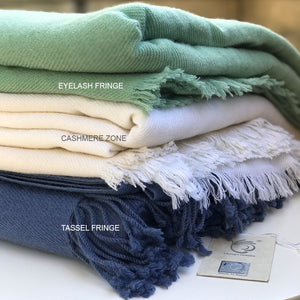 Cashmere Blanket Custom Colours